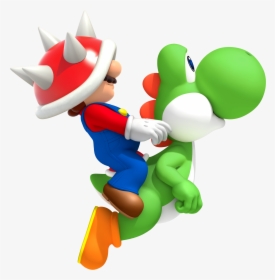 Transparent Pour Clipart - Super Mario Riding Yoshi, HD Png Download, Free Download