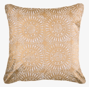 Sphere Print Gold Lounge Cushion 50 X 50 Cm - Cushion, HD Png Download, Free Download