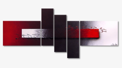 Modern Painting Opposites Attract 180x80cm - Graphic Design, HD Png Download, Free Download