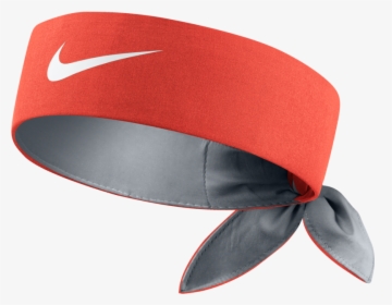 Nike Tennis Headband - Gray Nike Tie Headbands, HD Png Download, Free Download