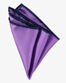 Menswear Accessories Silk Pocket Square Purple Navy - Velvet, HD Png Download, Free Download