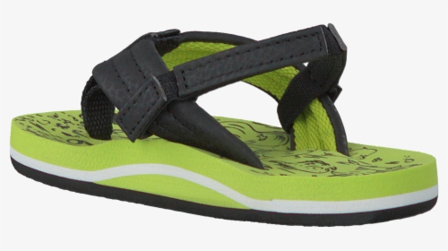 Green Reef Flip Flops Grom Reef Footprints - Sneakers, HD Png Download, Free Download