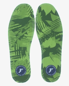 5 Ultra Low Profile Kf Green Camo 3mm - Shoe Insert, HD Png Download, Free Download