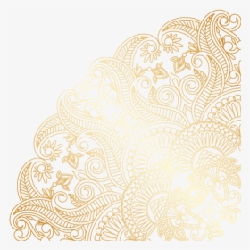 #mandala #swirls #design #pattern #paisley #gold #decor, HD Png Download, Free Download