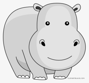 Baby Background Clipart - Transparent Background Hippo Clipart, HD Png Download, Free Download