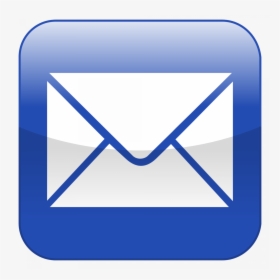 Contact Us - Email Blue Icon Png, Transparent Png, Free Download