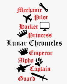Lunar Chronicles Stickers, HD Png Download, Free Download