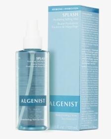 Splash Hydrating Setting Mist Front And Large Image - Algenist Splash Hydrating Setting Mist, HD Png Download, Free Download