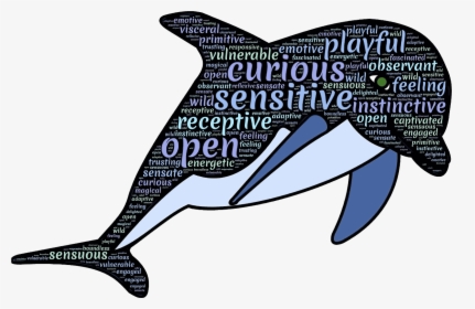 Custom Blue Dolphin Shower Curtain , Png Download - Dolphin Typography, Transparent Png, Free Download