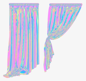 #sheer #curtains #colorful #holo #holographic #freetoedit, HD Png Download, Free Download