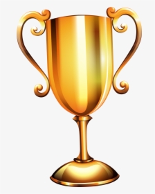 Golden Trophy With Golden Background, HD Png Download, Free Download