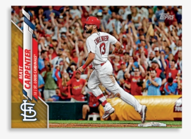 Matt Carpenter 2020 Topps Series 1 Base Card Poster - St. Louis Cardinals, HD Png Download, Free Download