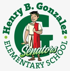 Henry B Gonzalez Elementary School Mascot , Png Download - Illustration, Transparent Png, Free Download