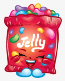 Shopkins Characters Jelly B , Hd Wallpaper & Backgrounds - Cartoon Pictures Of Shopkins, HD Png Download, Free Download