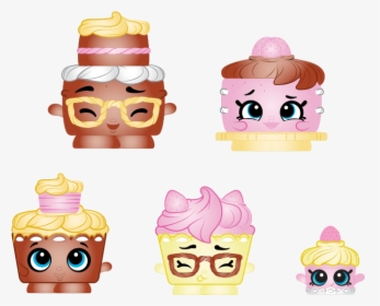 Cake Shopkins Characters, HD Png Download, Free Download