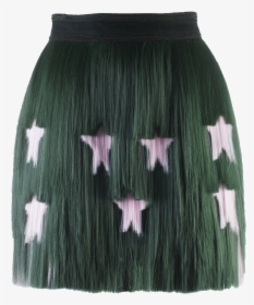 Green Signature Short Skirt A/w17 - Miniskirt, HD Png Download, Free Download