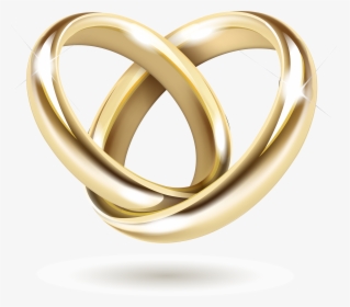 Vector Ring Invitation Gold Wedding Free Download Png - Transparent Background Wedding Ring Png, Png Download, Free Download