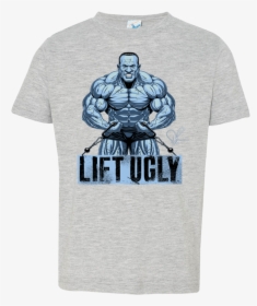 Lift Ugly Toddler Tee Dave Palumbo Blue"  Class="lazyload - T-shirt, HD Png Download, Free Download