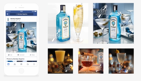 Tap To Unmute - Bombay Sapphire Gin, HD Png Download, Free Download