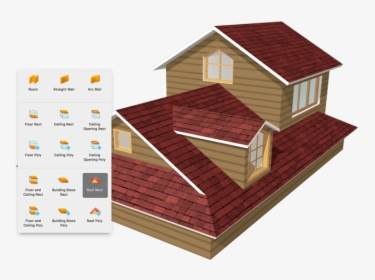 Custom Roofs In Live Home 3d Pro - House, HD Png Download, Free Download