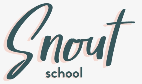 Snout School - Calligraphy, HD Png Download, Free Download