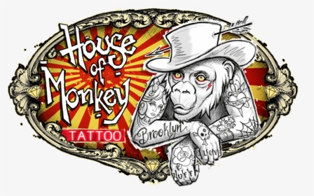 Monkey Tattoo Logo, HD Png Download, Free Download