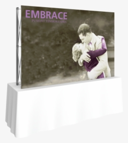 Embrace 8ft Tabletop Push Fit Tension Fabric Display - Backlit Embrace 2 X 3, HD Png Download, Free Download