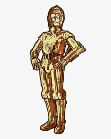 Load Image Into Gallery Viewer, C3po - Illustration, HD Png Download, Free Download