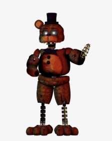Ignited Freddy - Imágenes De Five Nights At Freddy's 2, HD Png Download, Free Download