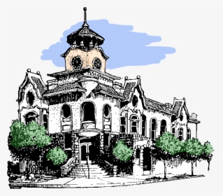 Old City Hall Gilroy Ca, HD Png Download, Free Download