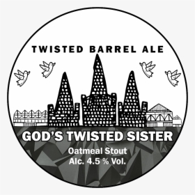 Beer , Png Download - Twisted Barrel Detroit Sour City, Transparent Png, Free Download