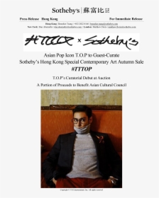 En Sothebys Hk Autumn 2016 Tttop Sale Cs-1 - Gentleman, HD Png Download, Free Download