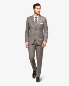 Grey Suits - Glen Plaid Suit Joseph A Banks, HD Png Download, Free Download