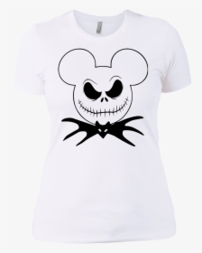 Disney Jack Skellington Halloween Shirt, Hoodie, Tank - Smile, HD Png Download, Free Download