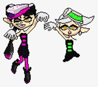 Callie And Marie Pixel Art Tgw, HD Png Download, Free Download