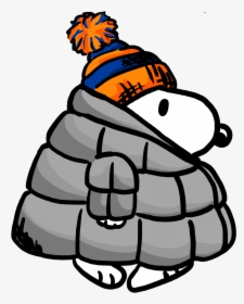 #snoopy #cold #winter #cold #freezing #jacket #coat - Snoopy Cold, HD Png Download, Free Download