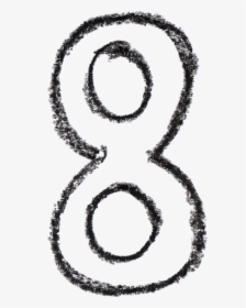 Number 8 Sketch Drawing, HD Png Download, Free Download