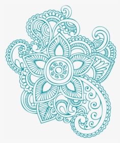Mehndi, Tattoo, Henna, Line Art, Flower Png Image With - Transparent Mehndi Designs Png, Png Download, Free Download