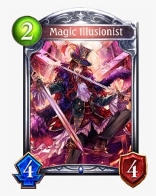 Unevolved Magic Illusionist Evolved Magic Illusionist - Funny Shadowverse Cards, HD Png Download, Free Download