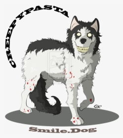 Smile Dog Creepypasta Cute, Transparent Png - Smile Dog Creepypasta Drawing, Png Download, Free Download