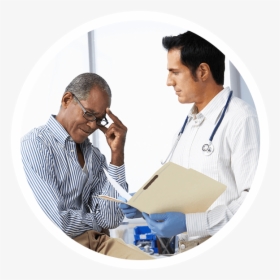 Picture Of A Medical Professional Speaking To A Patient - Conversation, HD Png Download, Free Download