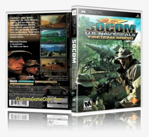 Navy Seals Fireteam Bravo - Socom Us Navy Seals Fireteam Bravo Psp Dvd Cover, HD Png Download, Free Download