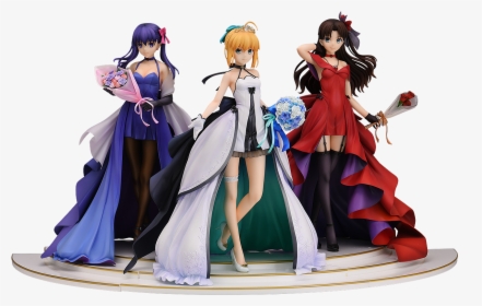 Fate Stay Night 15th Anniversary Figure Rin, HD Png Download, Free Download