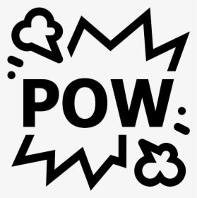 Pow Ftestickers Stickers Autocollants Smile Pegatinas - Pow Icon, HD Png Download, Free Download