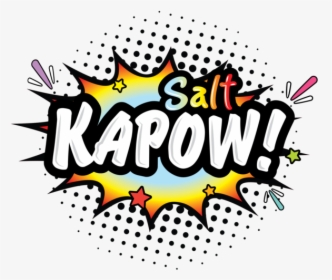 Kapow Salts E-liquids - Graphic Design, HD Png Download, Free Download