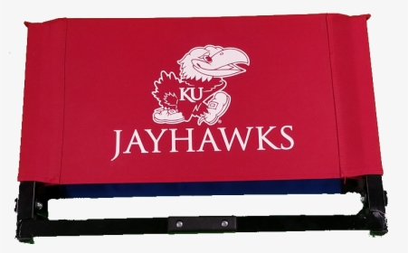 Jayhawks Red/royal Deluxe Stadium Chair - Jayhawks Logo, HD Png Download, Free Download