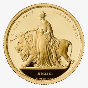 Una And The Lion Silver Coin, HD Png Download, Free Download