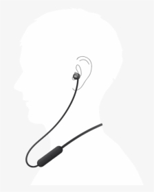 Wi C310 Wireless In Ear Headphones , , Product Image"   - Headphones, HD Png Download, Free Download