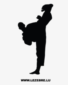 Karate Stencil, HD Png Download, Free Download