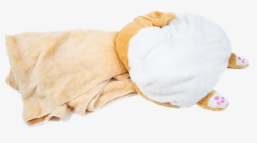 Giant Corgi Butt 3 In 1 Pillow Hand Warmer Blanket - Plush, HD Png Download, Free Download